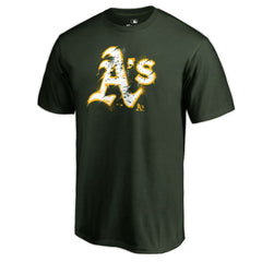 Athletics Splatter Logo T-Shirt - MLB