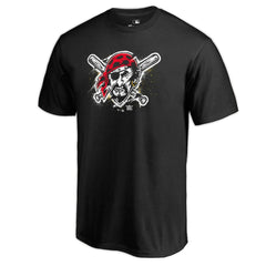 Pittsburgh Pirates Splatter Logo T-Shirt - MLB