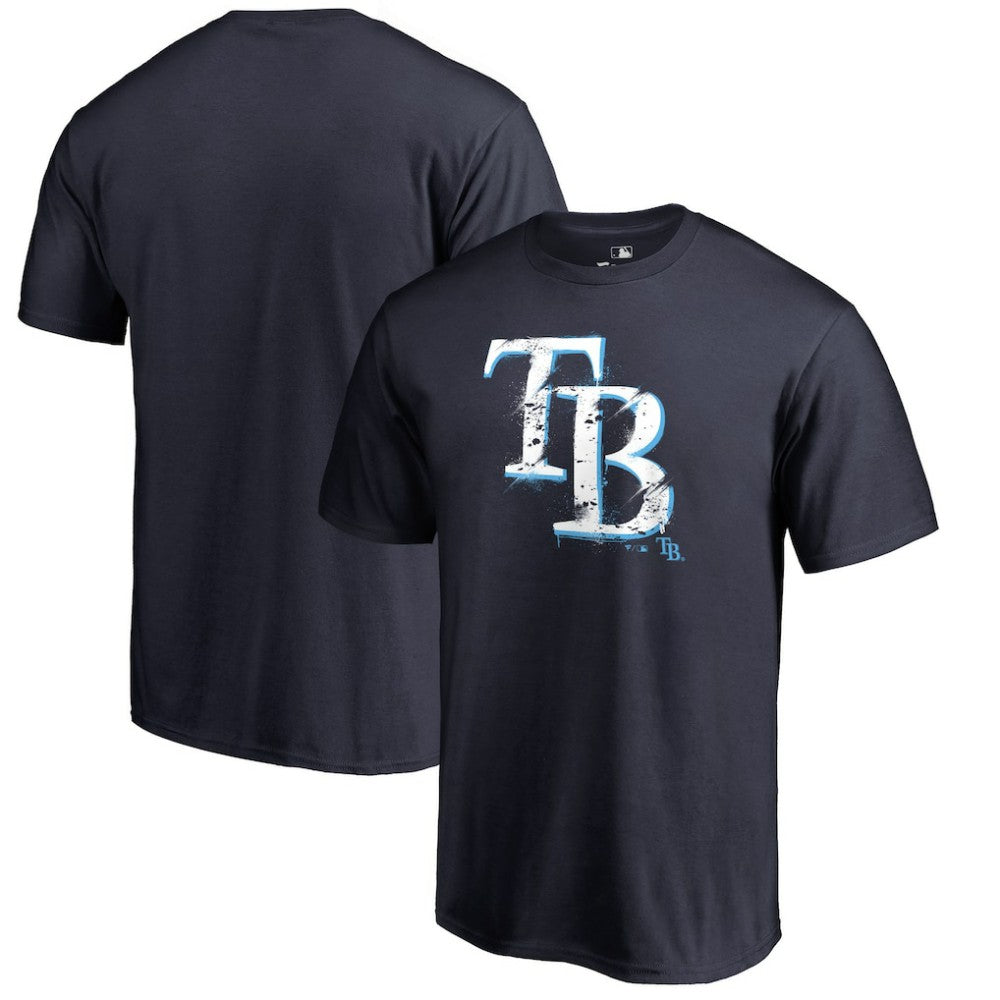 Tampa Bay Rays Splatter Logo T-Shirt - MLB