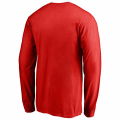 Los Angeles Angels Splatter Logo Long Sleeve T-Shirt - MLB