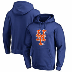 New York Mets Splatter Logo Pullover Hoodie - MLB