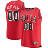 Chicago Bulls Fast Break Custom Replica Jersey Red Icon Edition - NBA
