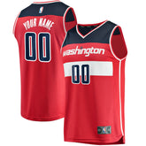 Washington Wizards Fast Break Custom Replica Jersey Red Icon Edition - NBA