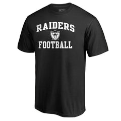 Las Vegas Raiders Vintage Collection Victory Arch T-Shirt Black | NFL