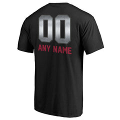 Arizona Cardinals Personalized Midnight Mascot T-Shirt Black | NFL