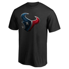 Houston Texans Personalized Midnight Mascot T-Shirt Black | NFL