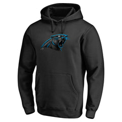 Carolina Panthers Personalized Midnight Mascot Pullover Hoodie Black | NFL