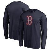 Boston Red Sox Static Logo Long Sleeve T-Shirt - MLB