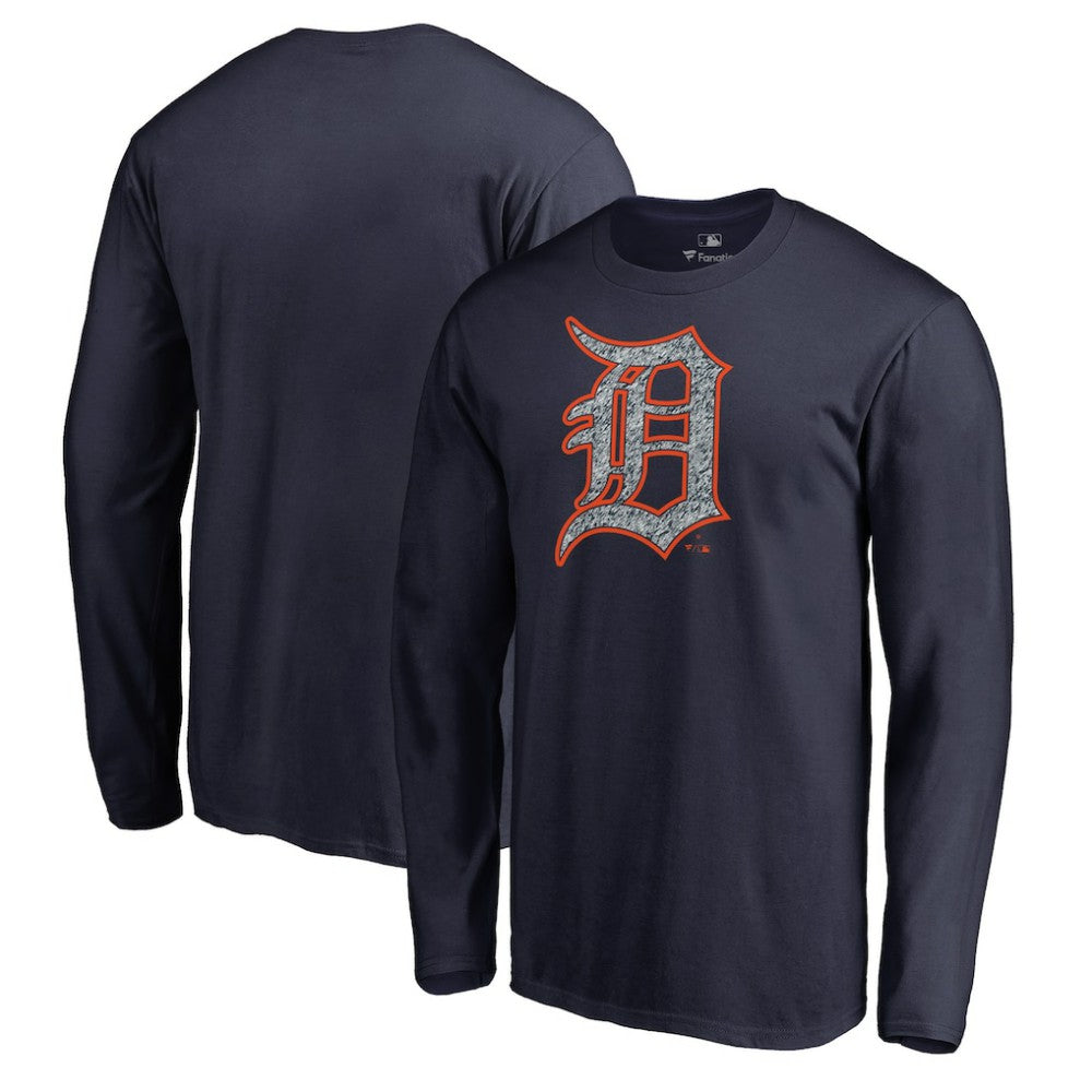 Detroit Tigers Static Logo Long Sleeve T-Shirt - MLB
