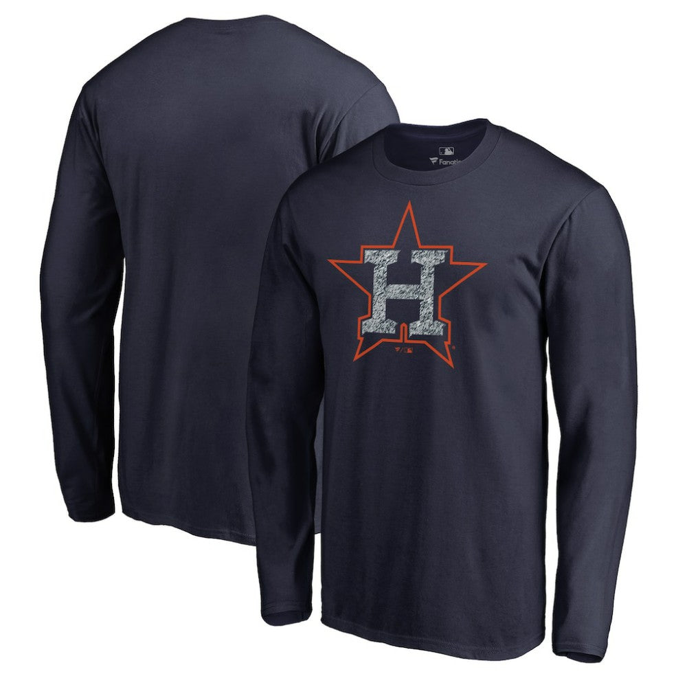 Houston Astros Static Logo Long Sleeve T-Shirt - MLB