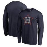 Houston Astros Static Logo Long Sleeve T-Shirt - MLB