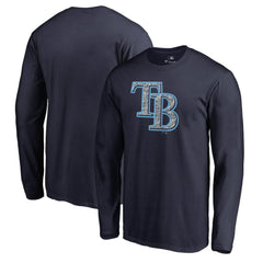 Tampa Bay Rays Static Logo Long Sleeve T-Shirt - MLB