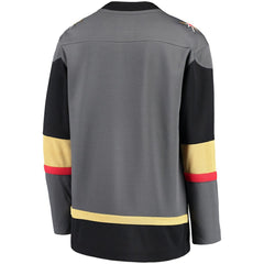 Vegas Golden Knights Fanatics Youth Alternate Replica Blank Jersey - Black - NHL