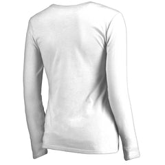 Sacramento Kings Women's Splash Long Sleeve V-Neck T-Shirt White - NBA