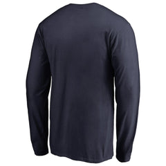Buffalo Sabres Static Logo Long Sleeve T-Shirt - Navy - NHL