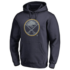 Buffalo Sabres Static Logo Pullover Hoodie - Navy - NHL