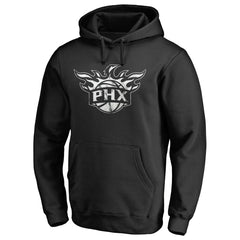 Phoenix Suns Marble Logo Pullover Hoodie Black - NBA