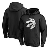 Toronto Raptors Marble Logo Pullover Hoodie Black - NBA