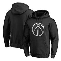 Washington Wizards Marble Logo Pullover Hoodie Black - NBA