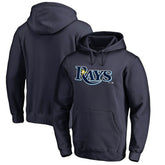 Tampa Bay Rays Official Wordmark Fitted Pullover Hoodie - MLB