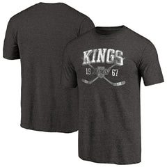Los Angeles Kings Vintage Collection Line Shift Tri-Blend T-Shirt - Black - NHL