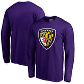 Baltimore Ravens Hometown Collection Long Sleeve T-Shirt Purple | NFL