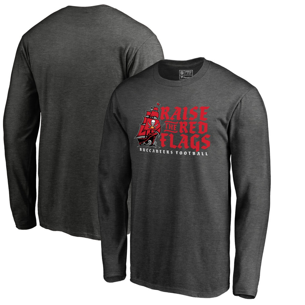 Tampa Bay Buccaneers Hometown Collection Long Sleeve T-Shirt Heathered Gray | NFL