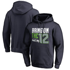 Seattle Seahawks Hometown Collection Pullover Hoodie Navy | NFL
