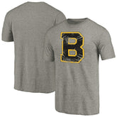 Boston Bruins Hometown Collection Tri-Blend T-Shirt - Gray - NHL