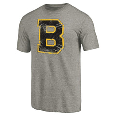 Boston Bruins Hometown Collection Tri-Blend T-Shirt - Gray - NHL