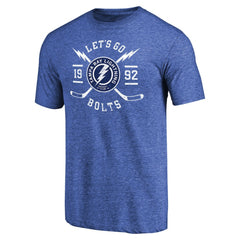Tampa Bay Lightning Hometown Collection Tri-Blend T-Shirt - Blue - NHL