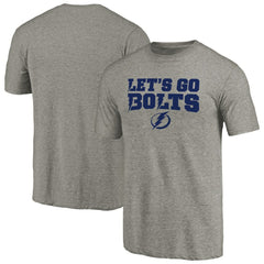 Tampa Bay Lightning Hometown Collection Tri-Blend T-Shirt - Gray - NHL