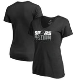 San Antonio Spurs Women's Spurs Nation Hometown Collection T-Shirt Black - NBA