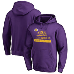 Los Angeles Lakers Lakers Republic Hometown Collection Pullover Hoodie Purple - NBA