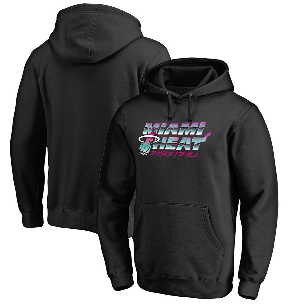 Miami Heat Miami Nights Hometown Collection Pullover Hoodie Black - NBA
