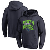 Minnesota Timberwolves Power of the Pack Hometown Collection Pullover Hoodie Navy - NBA