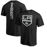 Drew Doughty Los Angeles Kings Backer Name & Number T-Shirt - Black - NHL