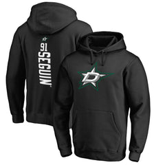 Tyler Seguin Dallas Stars Backer Name & Number Pullover Hoodie - Black - NHL