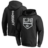 Drew Doughty Los Angeles Kings Backer Name & Number Pullover Hoodie - Black - NHL