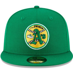 Athletics New Era Cooperstown Collection Wool 59FIFTY Fitted Hat - MLB