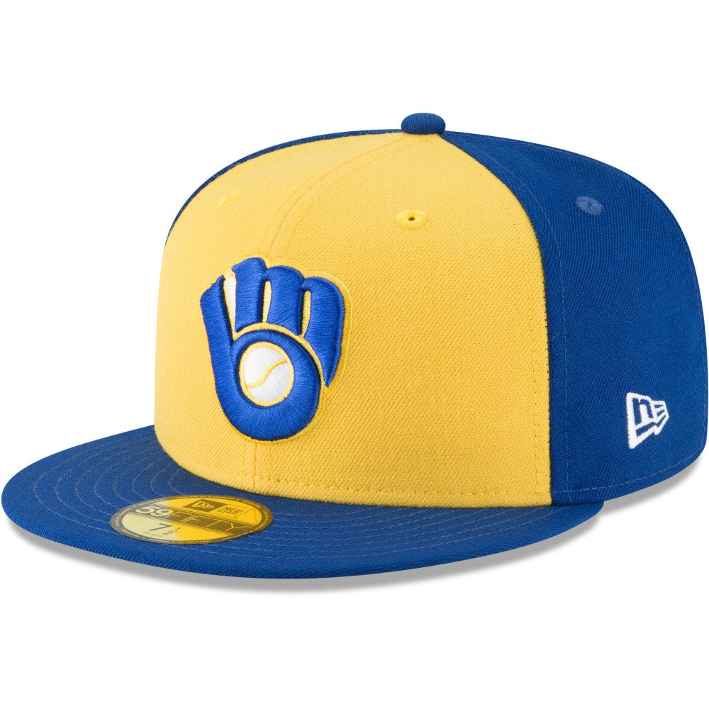 Milwaukee Brewers New Era Cooperstown Collection Wool 59FIFTY Fitted Hat - MLB