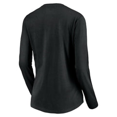 Pittsburgh Pirates Women's Cooperstown Collection Wahconah Long Sleeve V-Neck T-Shirt - MLB