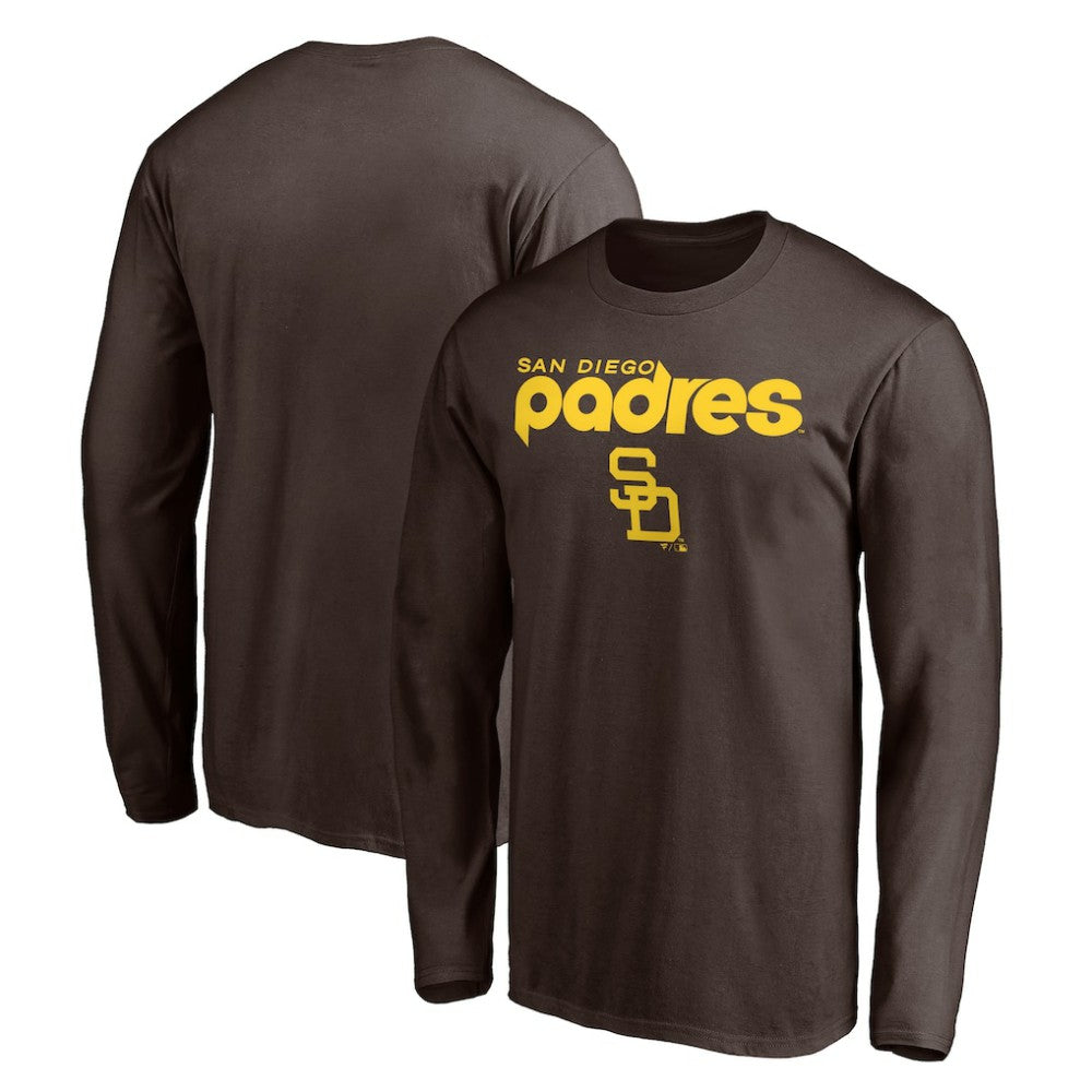 San Diego Padres Cooperstown Collection Wahconah Long Sleeve T-Shirt - MLB