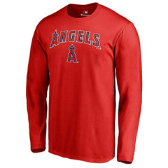 Los Angeles Angels Team Lockup Long Sleeve T-Shirt - MLB