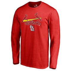 St. Louis Cardinals Team Lockup Long Sleeve T-Shirt - MLB