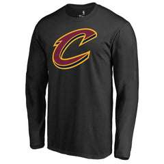 Cleveland Cavaliers Secondary Logo Long Sleeve T-Shirt Black - NBA