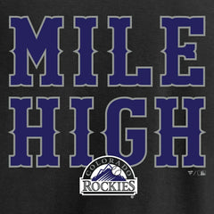 Colorado Rockies Women's Hometown Collection Mile High V-Neck T-Shirt - MLB