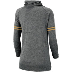 New Orleans Saints Women's Historic Marks Long Sleeve Tri-Blend Funnel Sweatshirt Black | Nike for Sale