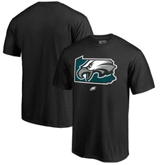 Men's Black Philadelphia Eagles Hometown Collection Eagle State T-Shirt | NFL