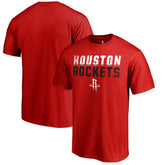 Houston Rockets Fade Out T-Shirt Red - NBA